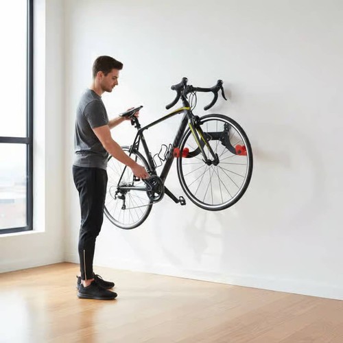 Adjustable bike wall mount - bike,