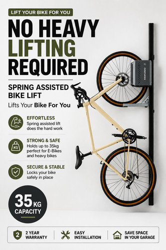 Bike wall mount - bike, rack