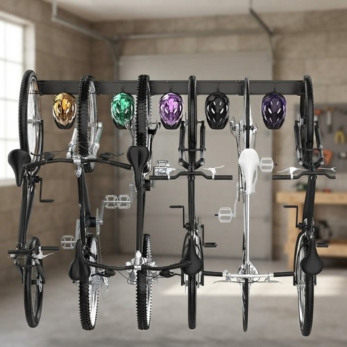 Space saving bike wall - space-saving,